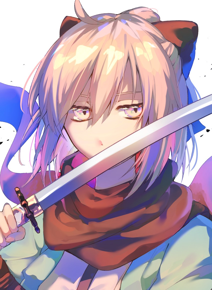 okita souji (fate and 1 more) drawn by hikari50503