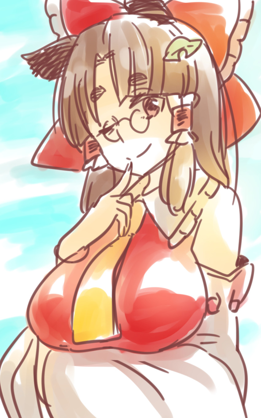 hakurei reimu and futatsuiwa mamizou (touhou) drawn by shirane_koitsu