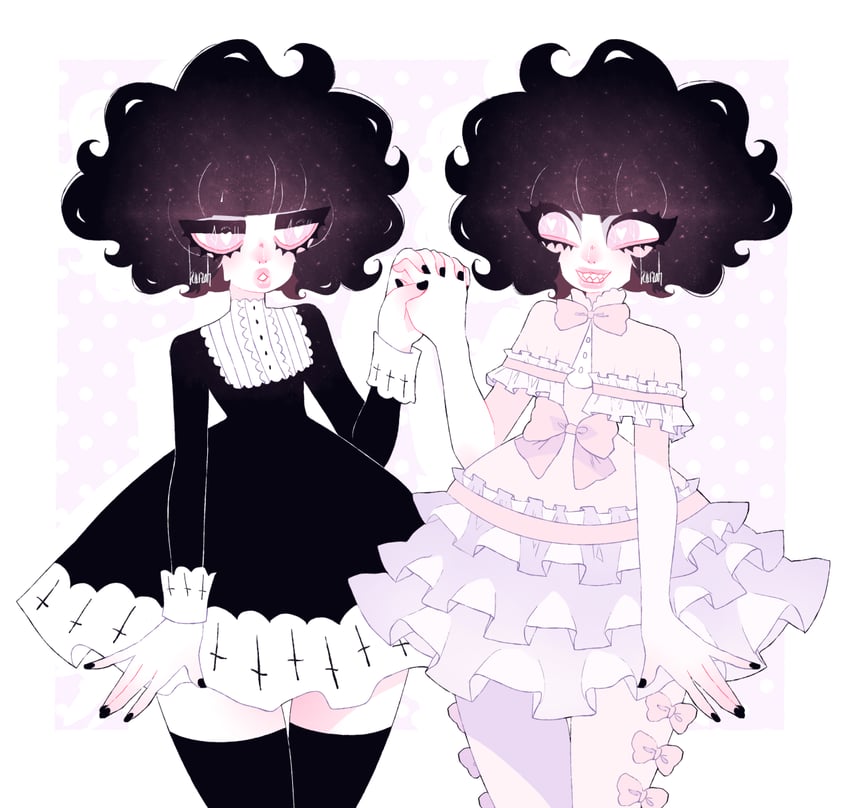 ash kinoshita and elliott kinoshita (original) drawn by dreamalgia