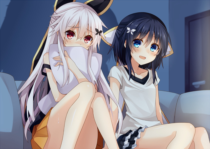 etna and rivier (original) drawn by komori_kuzuyu
