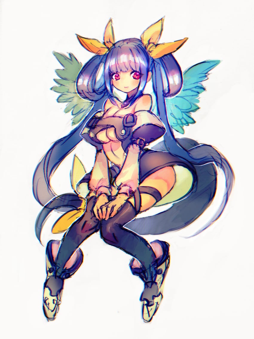 dizzy (guilty gear and 2 more) drawn by yohane_shimizu