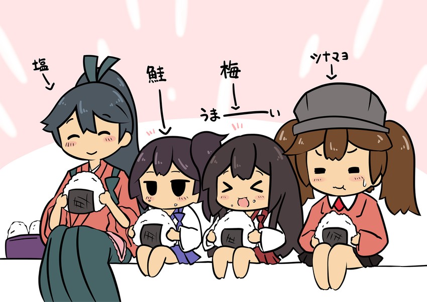 kaga, akagi, ryuujou, and houshou (kantai collection) drawn by daigorou_(42036928)