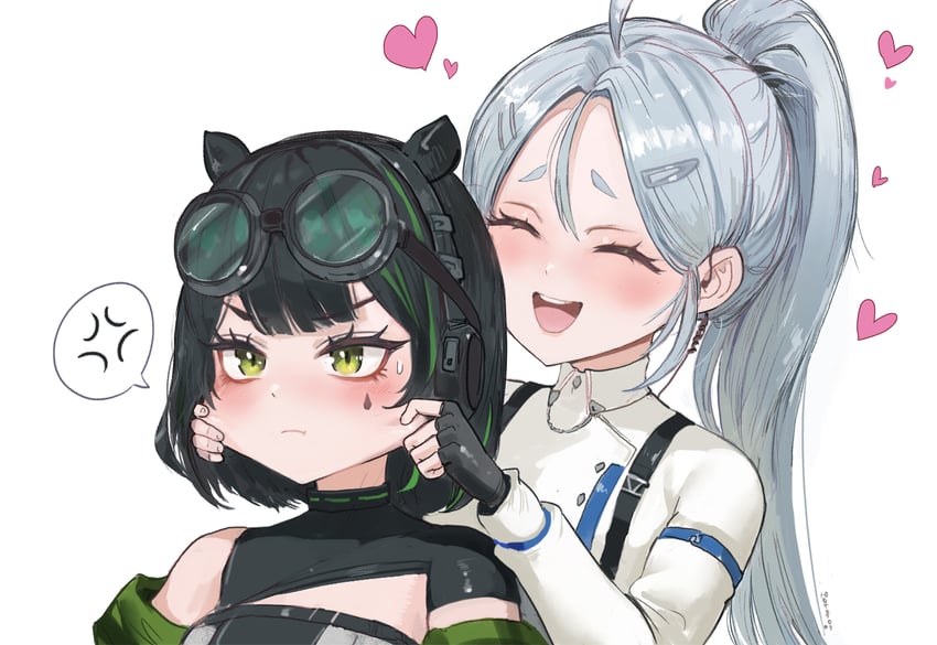 sirian rain and death hammer chouloky (waktaverse) drawn by ohaaang