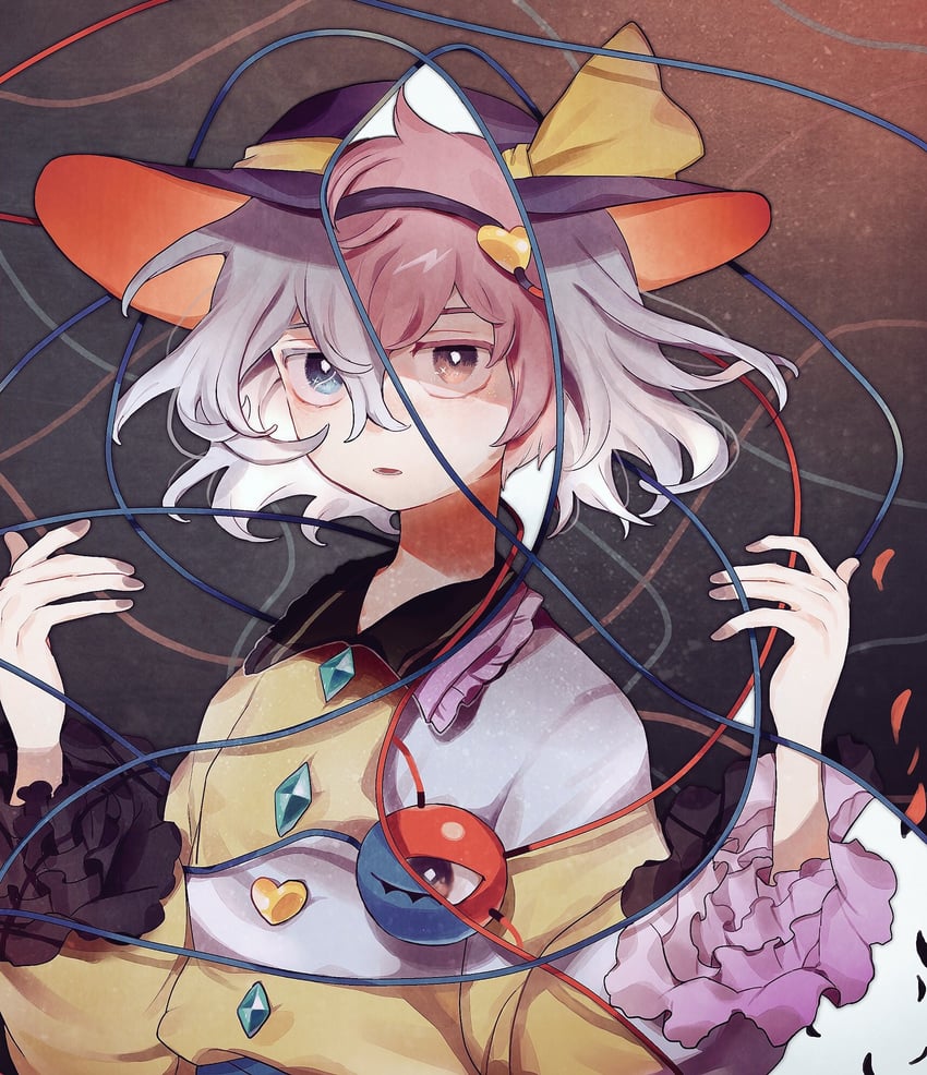 komeiji koishi and komeiji satori (touhou) drawn by tabun_(osoracu)