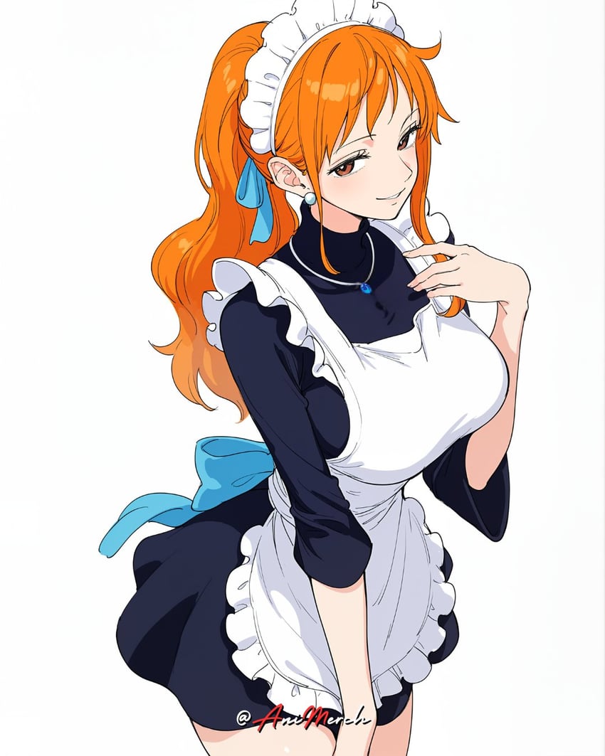 nami (one piece) drawn by animerch_x