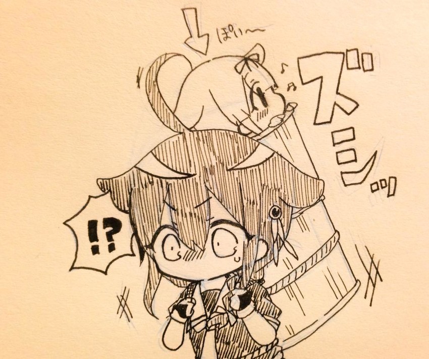 shigure, yuudachi, shigure kai ni, and yuudachi kai ni (kantai collection) drawn by jako_(jakoo21)