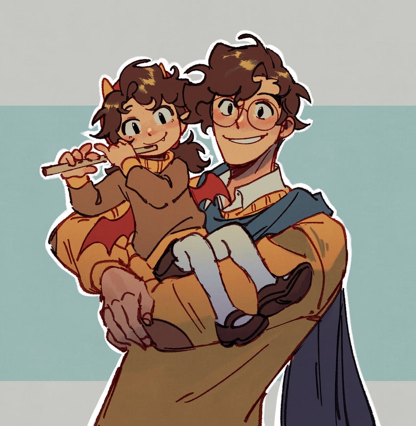 wilbur soot and tallulah (minecraft youtube and 1 more) drawn by cyani07