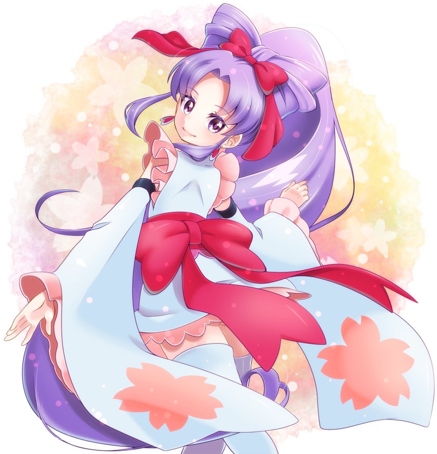 hikawa iona and cure fortune (precure and 1 more) drawn by yupiteru