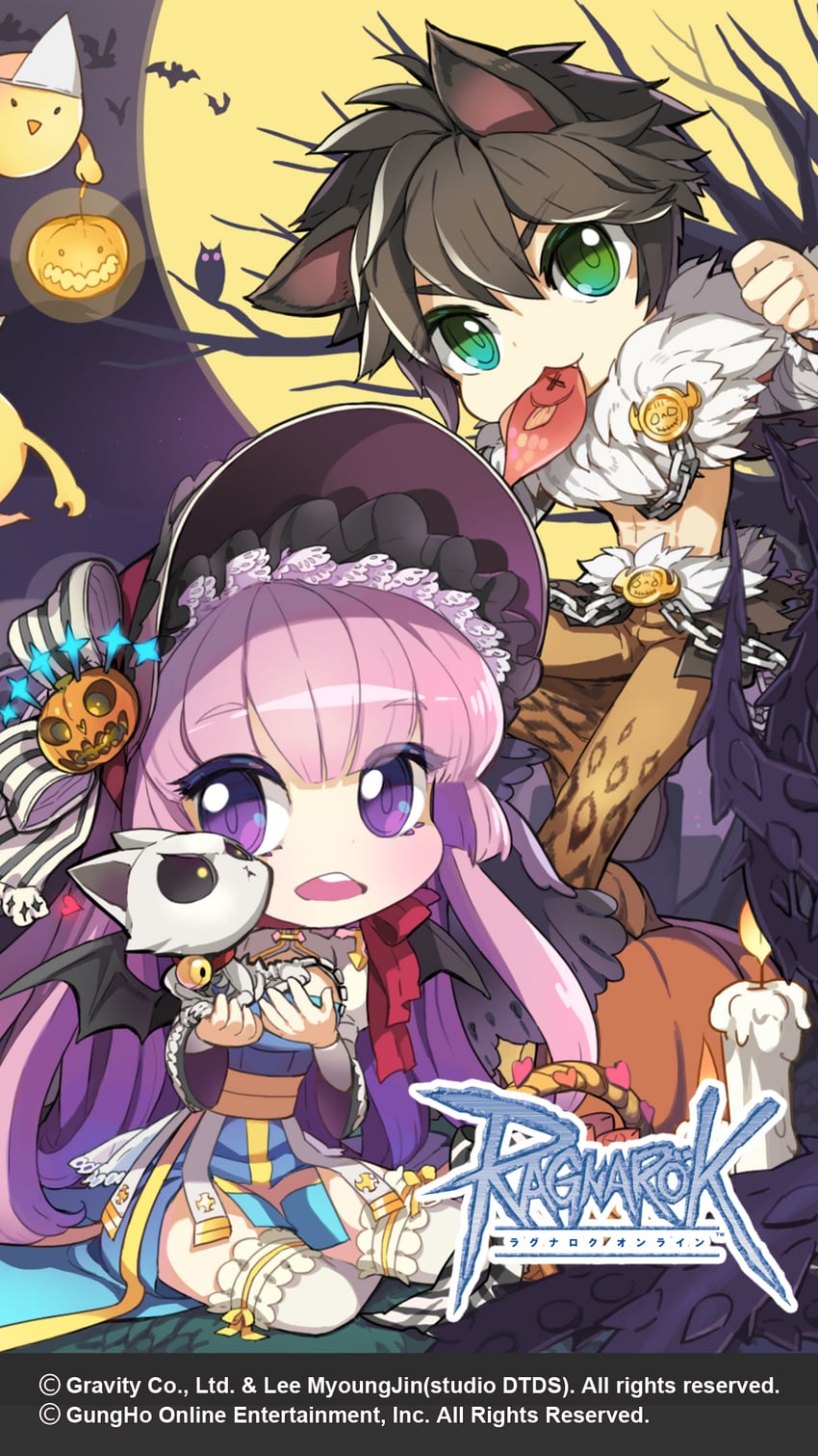 arch bishop, shadow chaser, lude, and scatleton (ragnarok online) drawn by taruk
