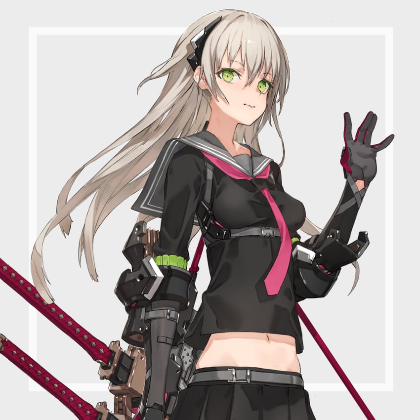 ichi (heavily armed high school girls) drawn by neco