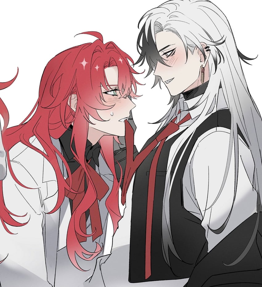 boothill and argenti (honkai and 1 more) drawn by mahan_(mahan3890)