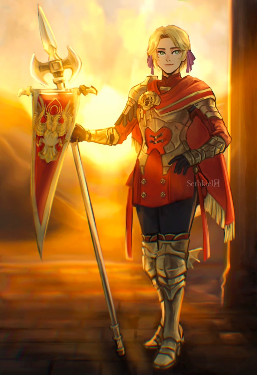 ingrid brandl galatea (fire emblem and 1 more) drawn by sethkiel