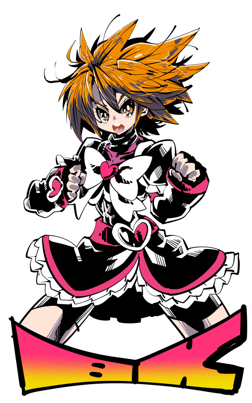 misumi nagisa and cure black (precure and 1 more) drawn by katana_(life_is_beautiful)