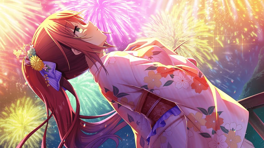 akai asaka (deep one kyomu to mugen no fragment) drawn by natsuhiko
