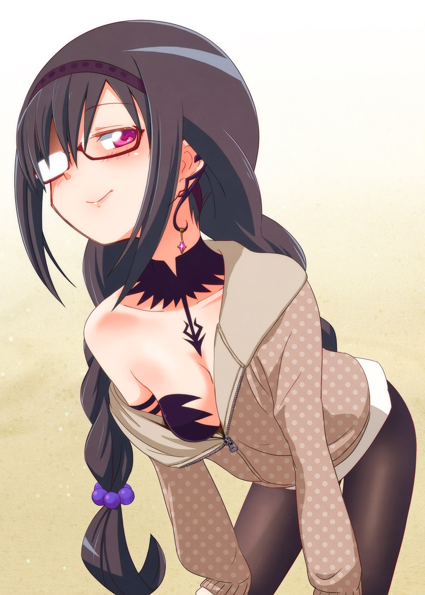 akemi homura and akuma homura (mahou shoujo madoka magica and 1 more) drawn by sat-c