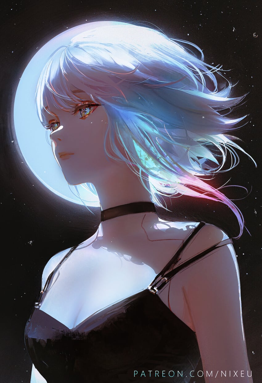 lucy (cyberpunk and 1 more) drawn by nixeu