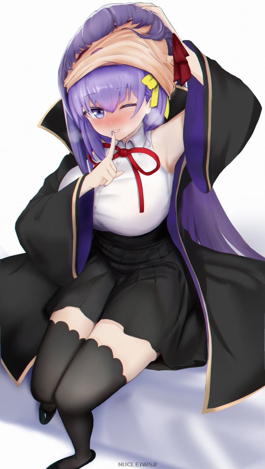 bb and kazuradrop (fate and 3 more) drawn by nuclear82