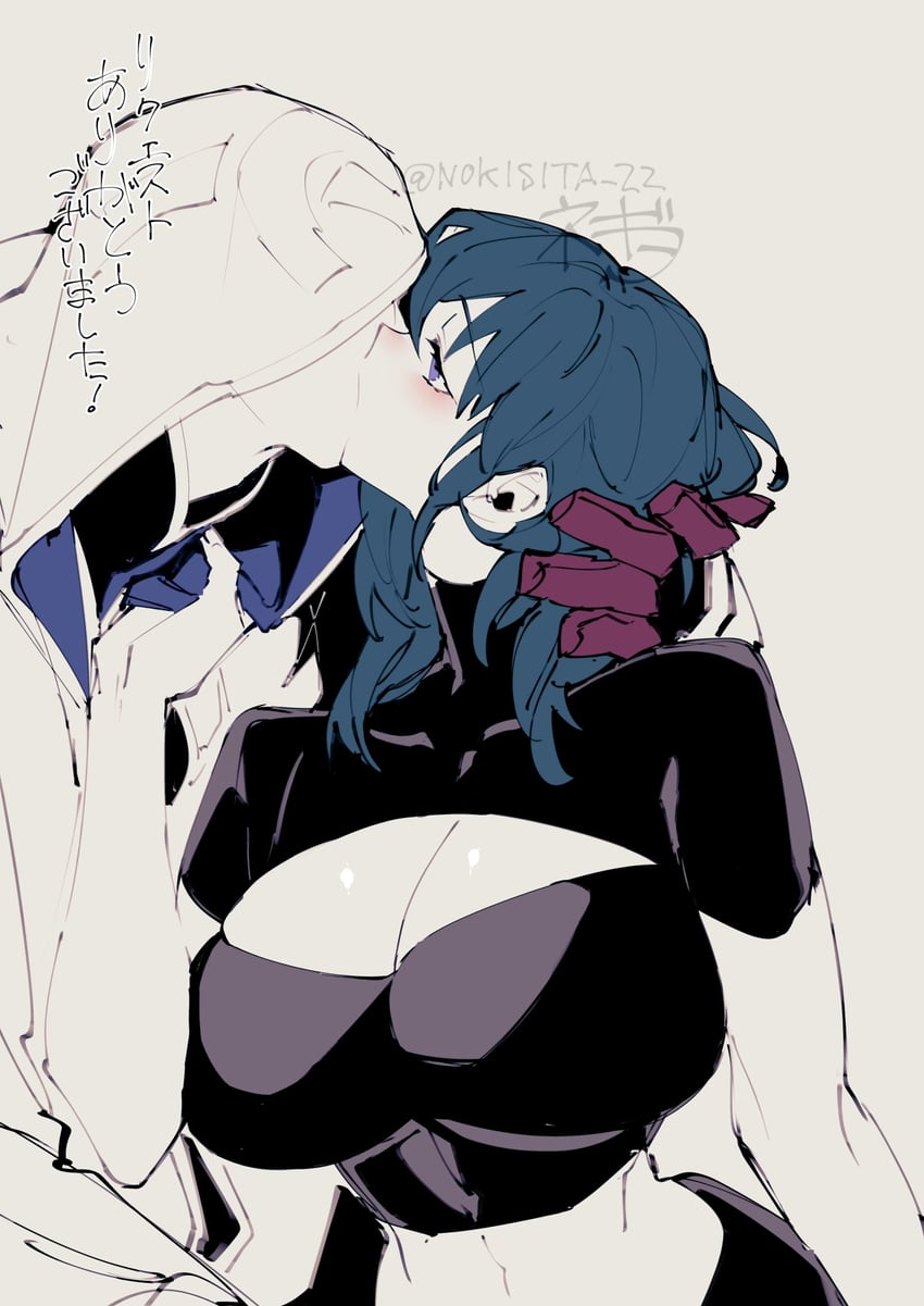 female byleth, kiran, and male kiran (fire emblem and 2 more) drawn by negiwo