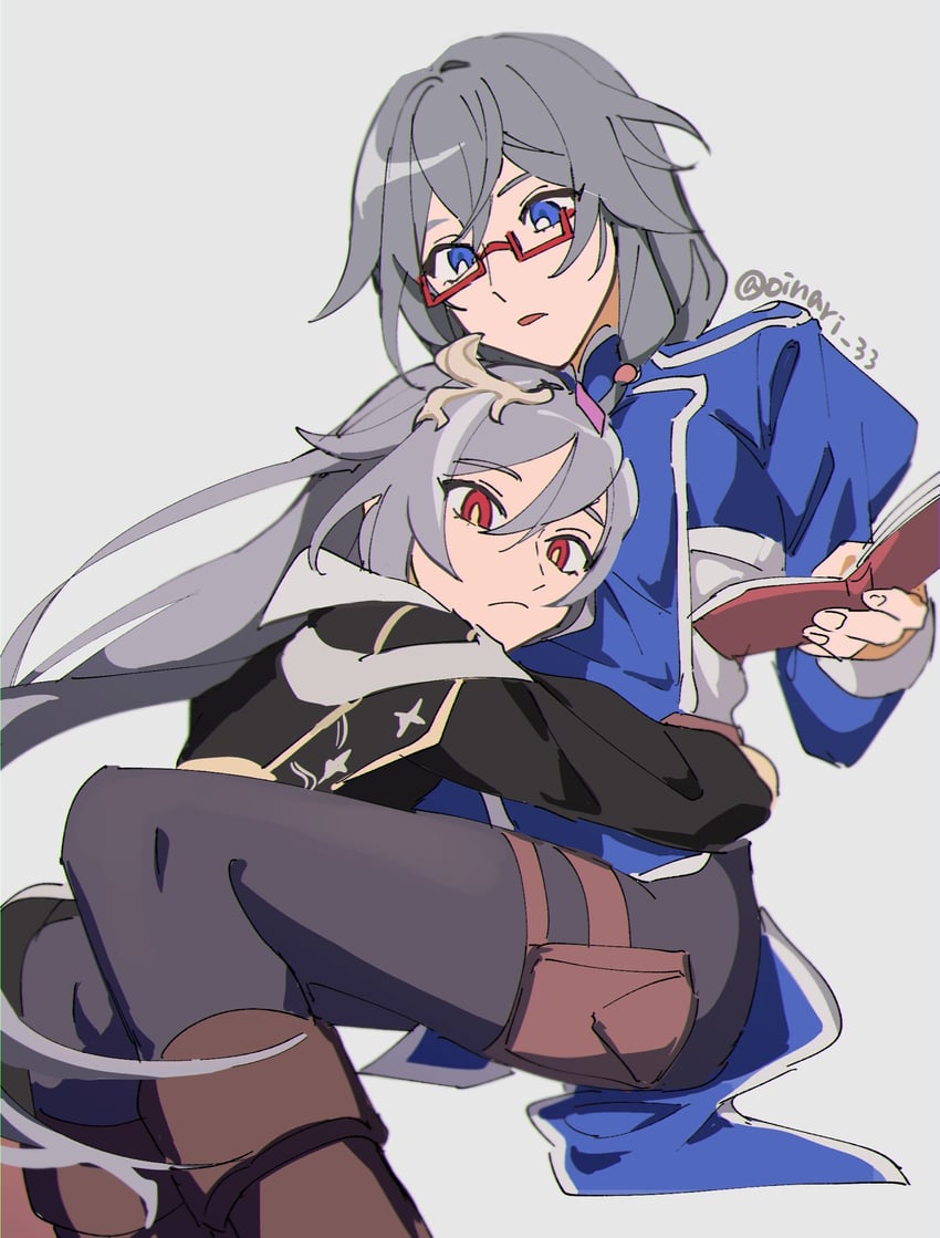 fu hua and herrscher of sentience (honkai and 1 more) drawn by uehara_suiyo
