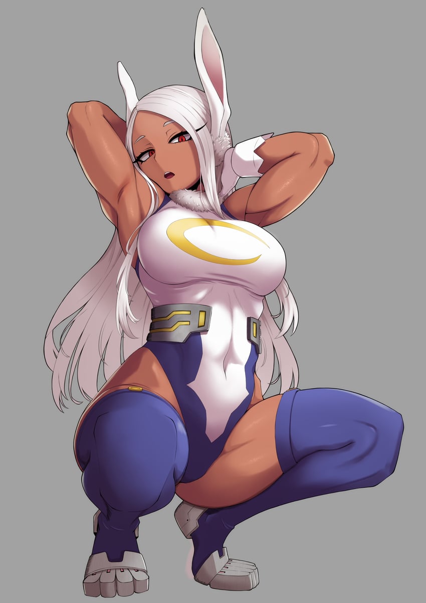 mirko (boku no hero academia) drawn by ishikoro_1450