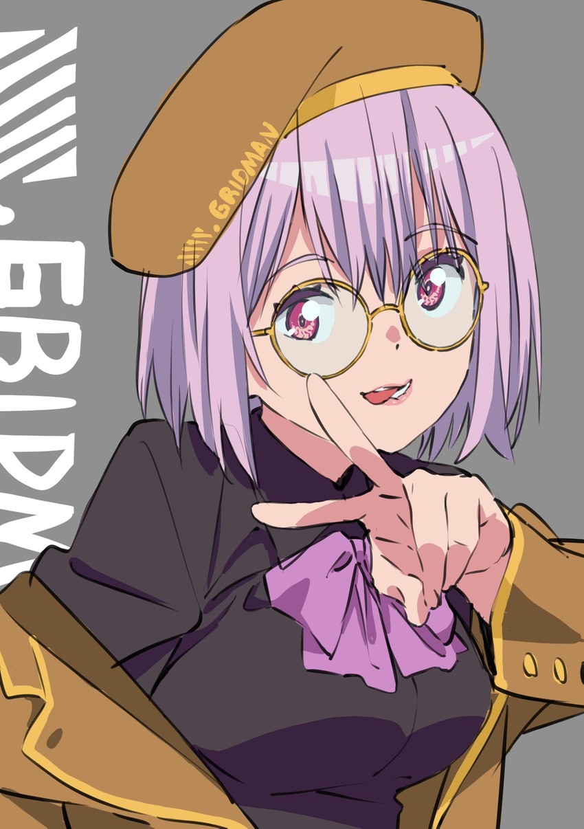 shinjou akane (gridman universe and 1 more) drawn by saitou_kengo