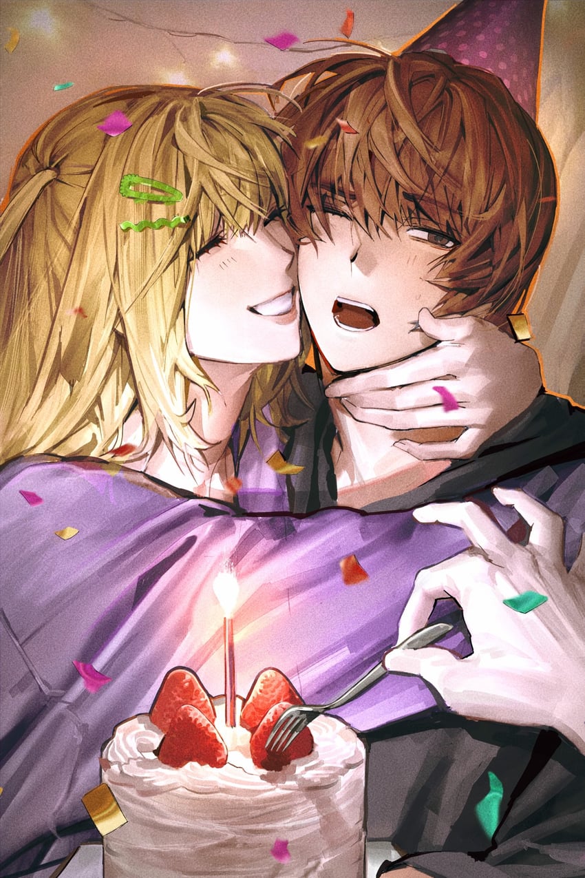 yagami light, l, and amane misa (death note) drawn by kinbakuoujii