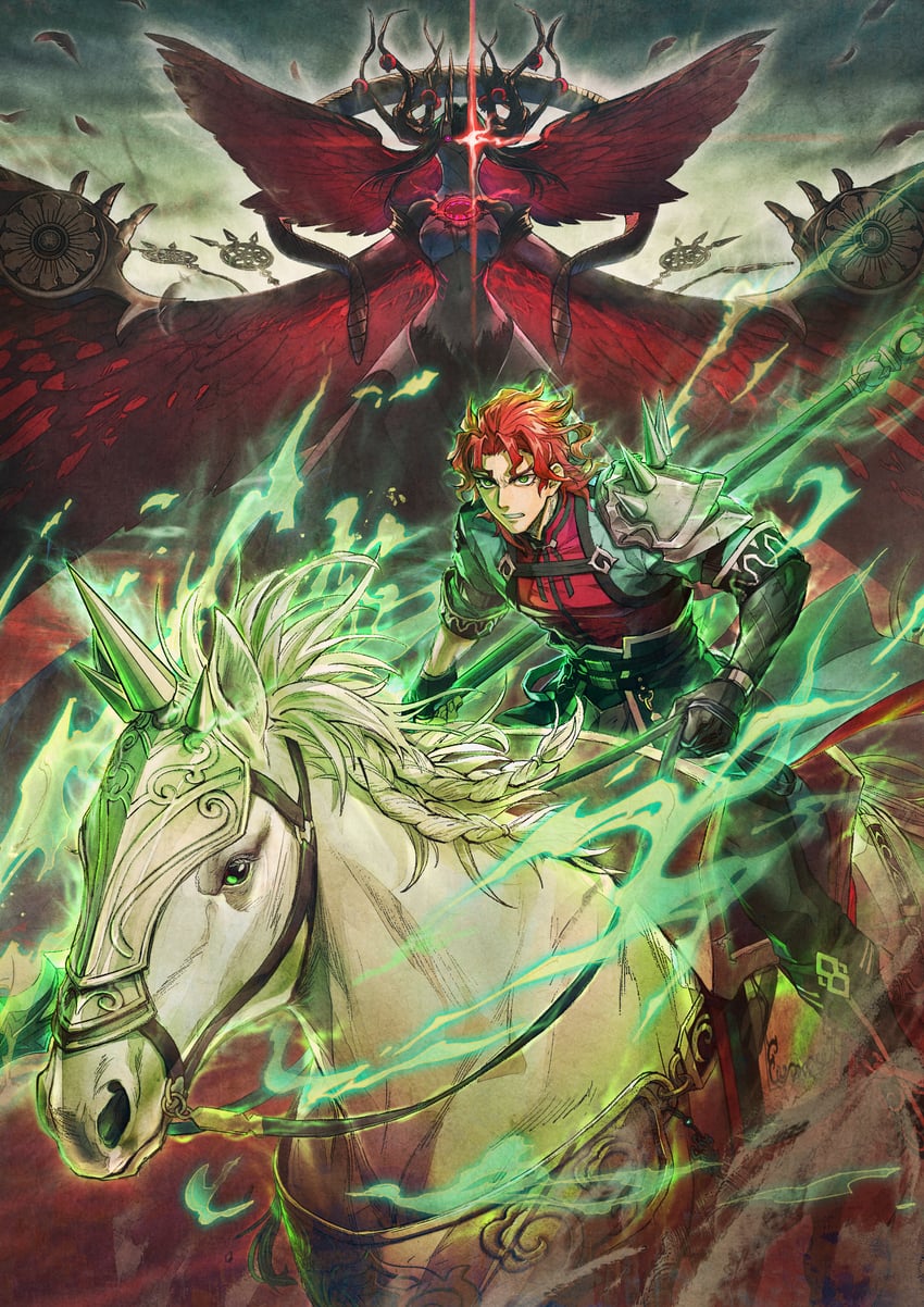 zhao yun and kishimojin (fate and 1 more) drawn by wataru_rei