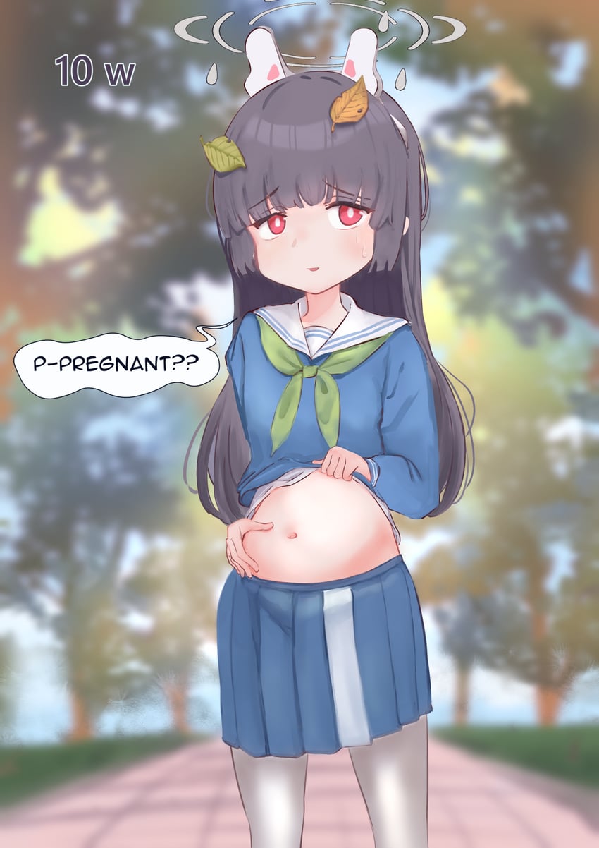 miyu (blue archive) drawn by mochii89