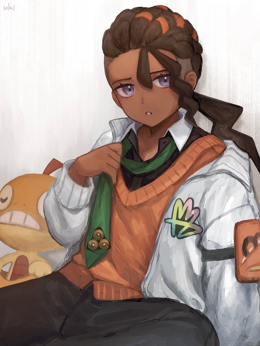 scraggy and naveen (pokemon and 1 more) drawn by yuxi
