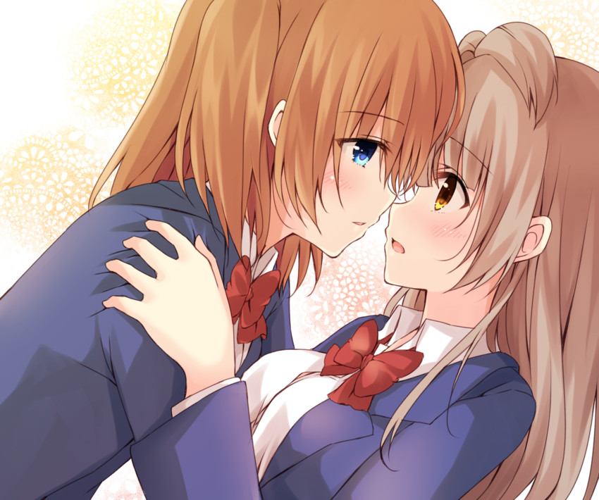 minami kotori and kosaka honoka (love live! and 1 more) drawn by fujisaki_kyouya