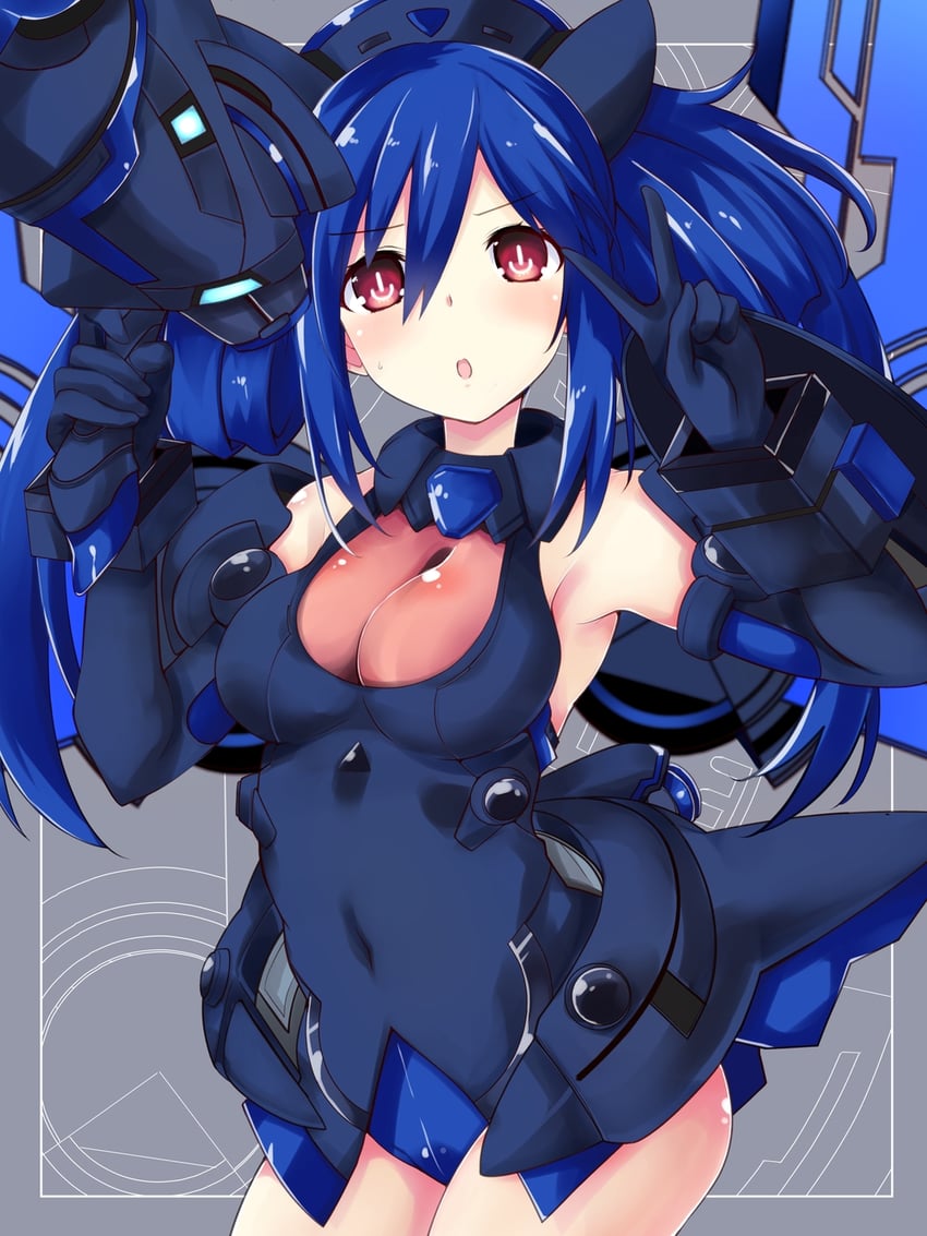 ankokuboshi kurome (neptune and 1 more) drawn by iwashi_dorobou_-r-
