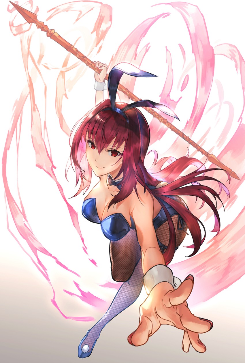 scathach (fate and 1 more) drawn by fare