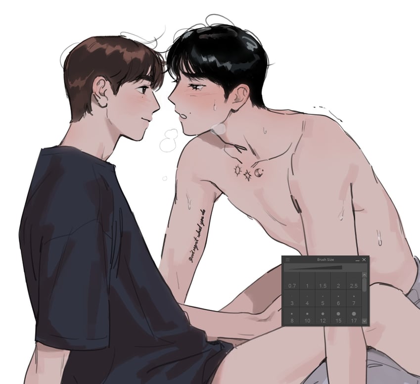 sung han-bin and zhang hao (real life and 1 more) drawn by haotmeal