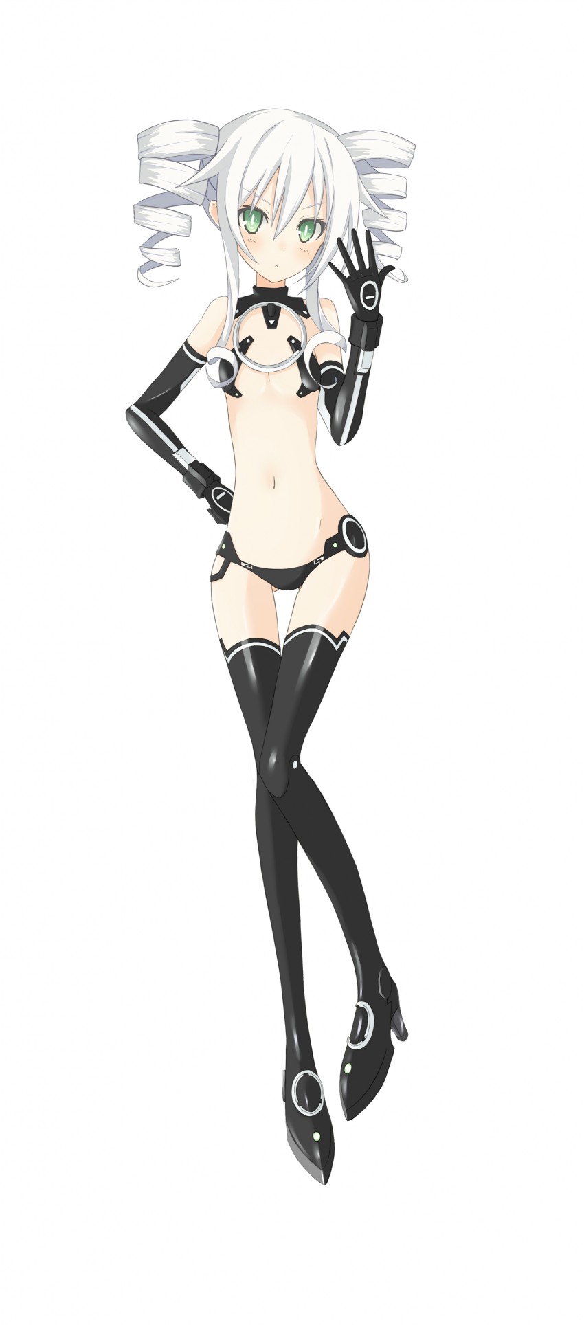 black sister (neptune and 1 more) drawn by buran_(kure)