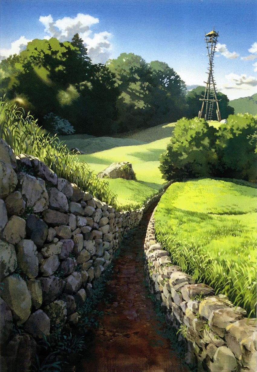 studio ghibli and 1 more drawn by sakagami_umi