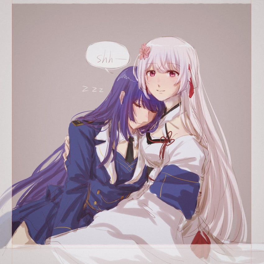 funada kiito and funada ui (assault lily) drawn by bing_bushi_ganmao_ling_z