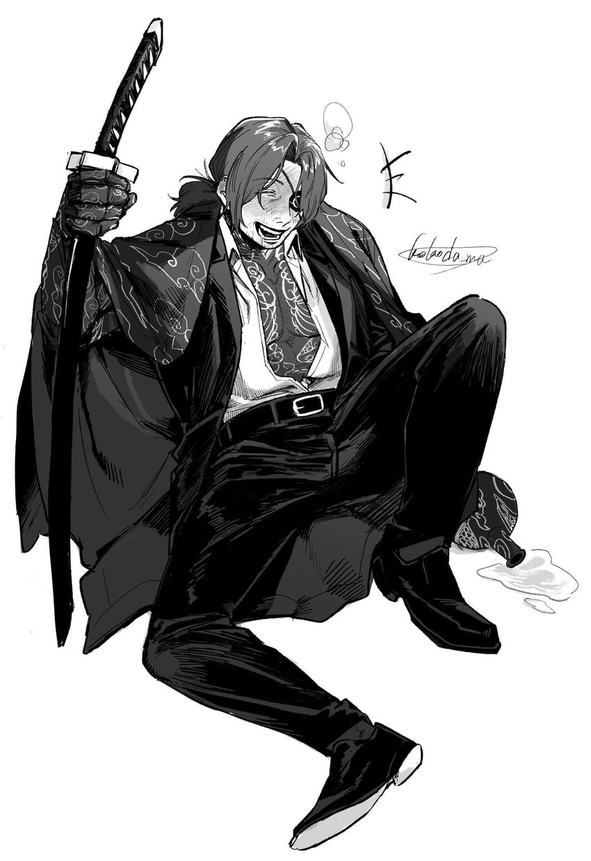 gregor (project moon and 1 more) drawn by kokoda_wa