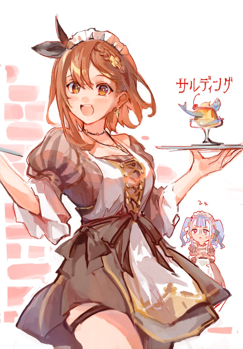 reisalin stout and patricia abelheim (atelier and 2 more) drawn by le21day