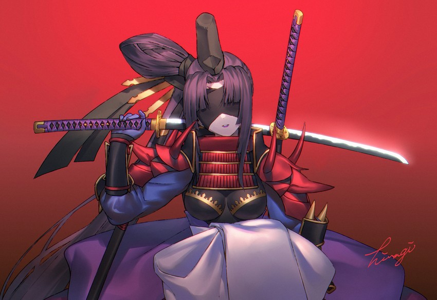 ushiwakamaru and taira no kagekiyo (fate and 1 more) drawn by hiiragi_(karashriker)