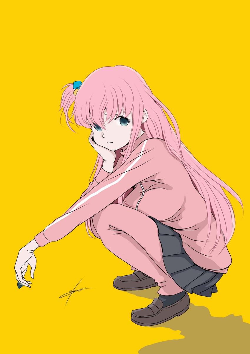gotoh hitori (bocchi the rock!) drawn by toshi_chihiro2