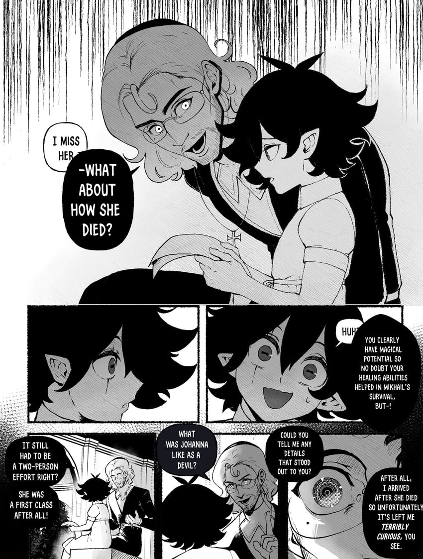 sister almonde and claudius (original and 1 more) drawn by nyantcha