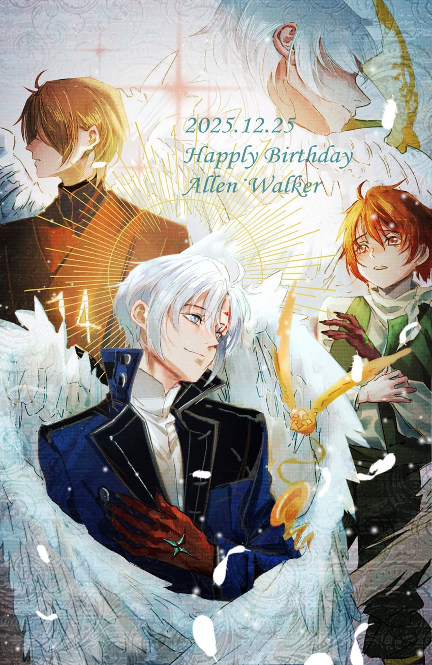 allen walker and timcanpy (d.gray-man) drawn by youritai