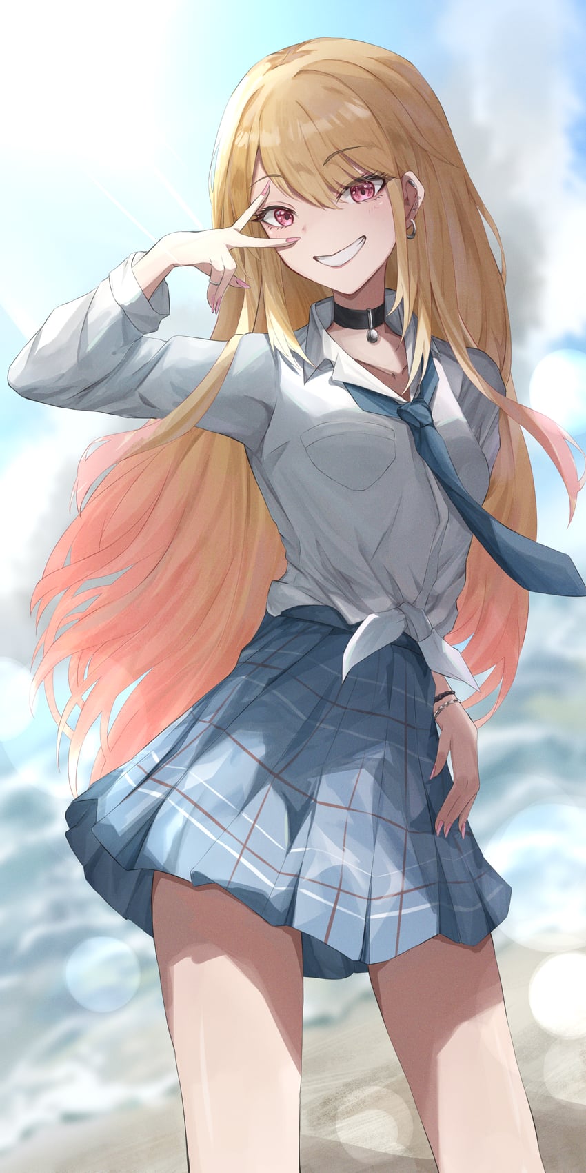 kitagawa marin (sono bisque doll wa koi wo suru) drawn by achun