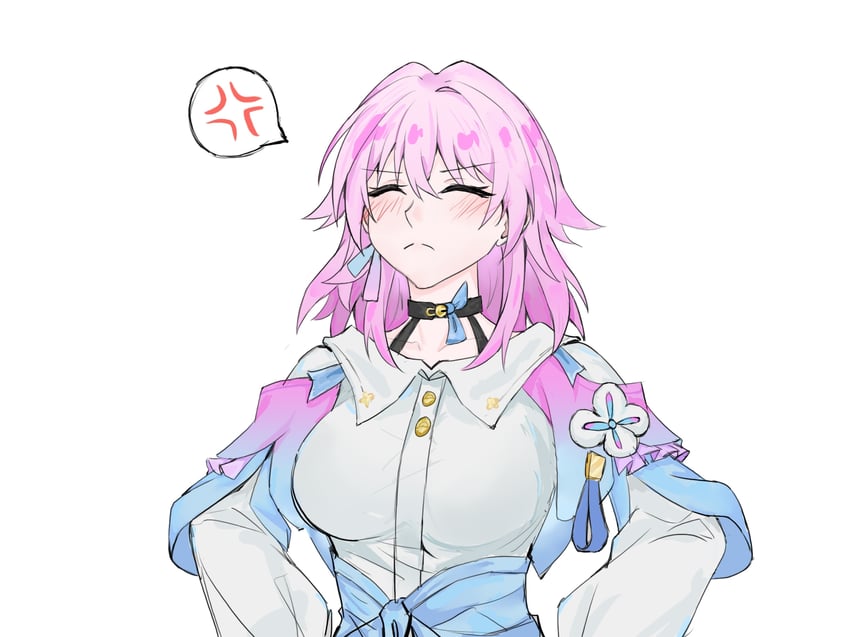 march 7th (honkai and 1 more) drawn by yechangmengjiu
