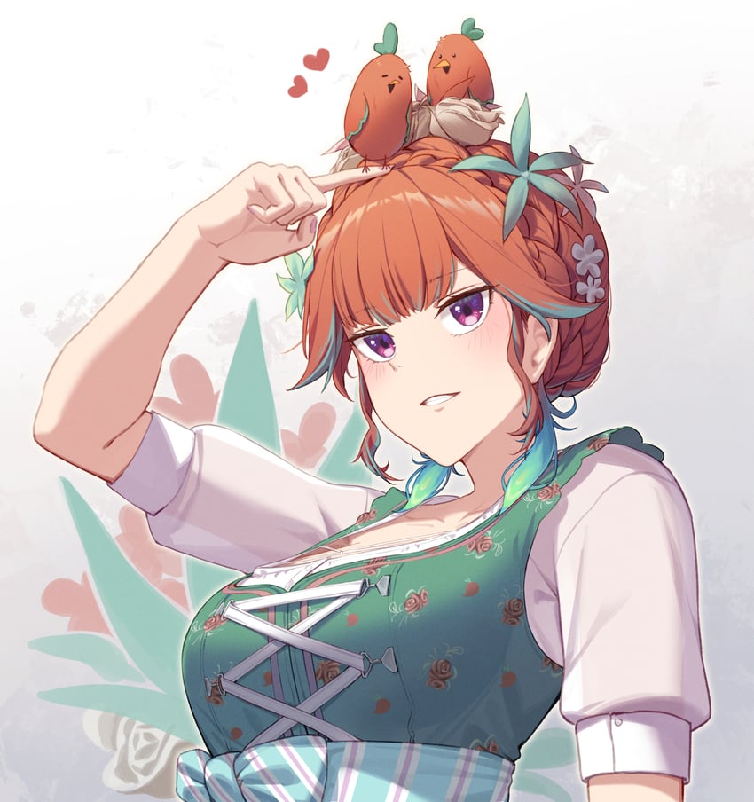 takanashi kiara and kotori (hololive and 1 more) drawn by resu_desu