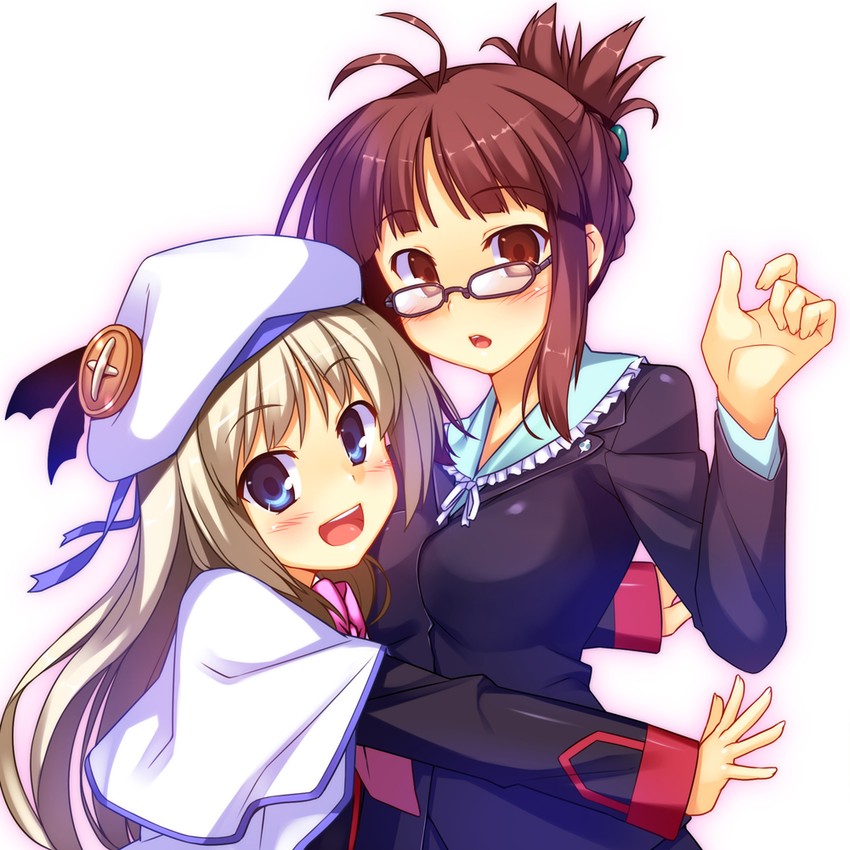akizuki ritsuko, noumi kudryavka, and wakabayashi naomi (idolmaster and 1 more) drawn by racer_(magnet)