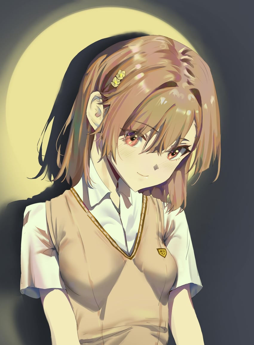 misaka mikoto (toaru majutsu no index and 1 more) drawn by kuuhaku_(pskf2372)