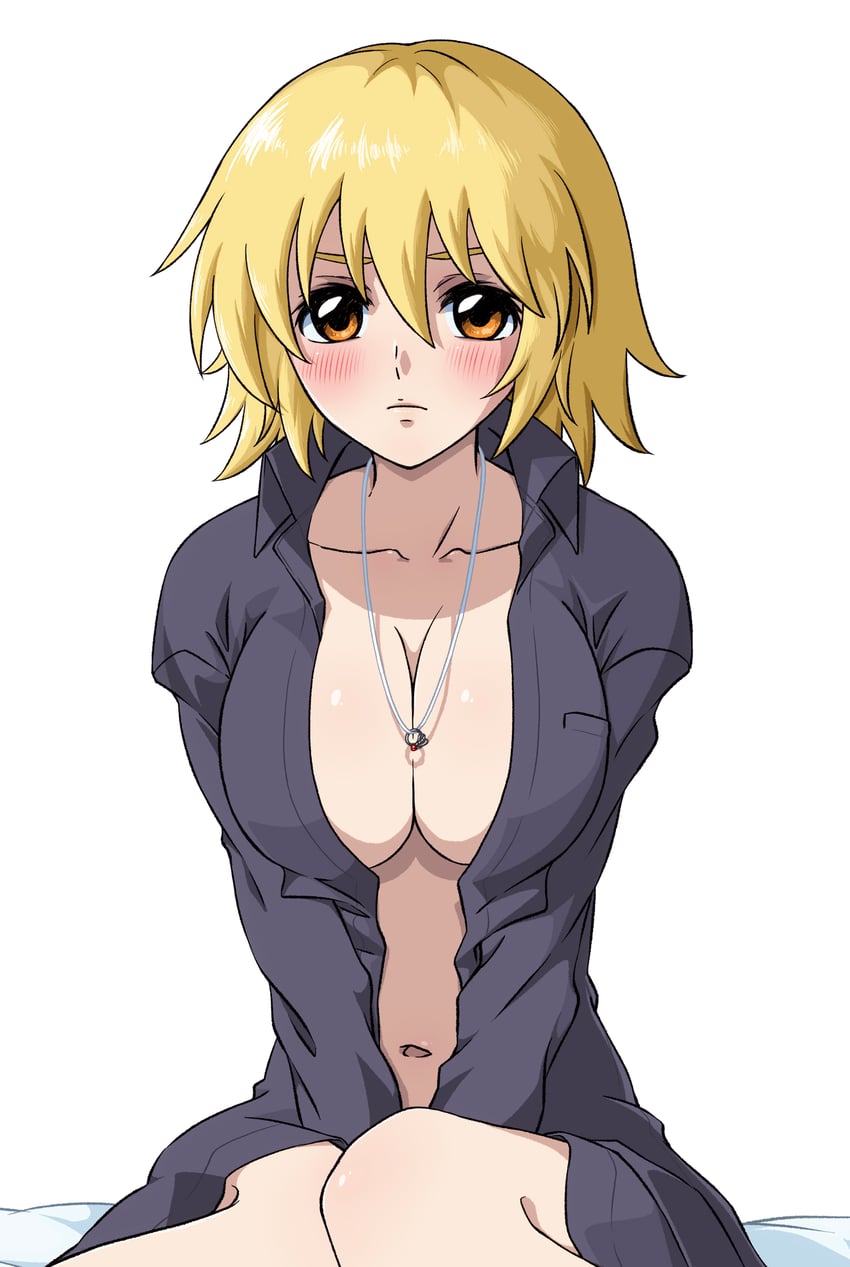 cagalli yula athha (gundam and 1 more) drawn by saeka