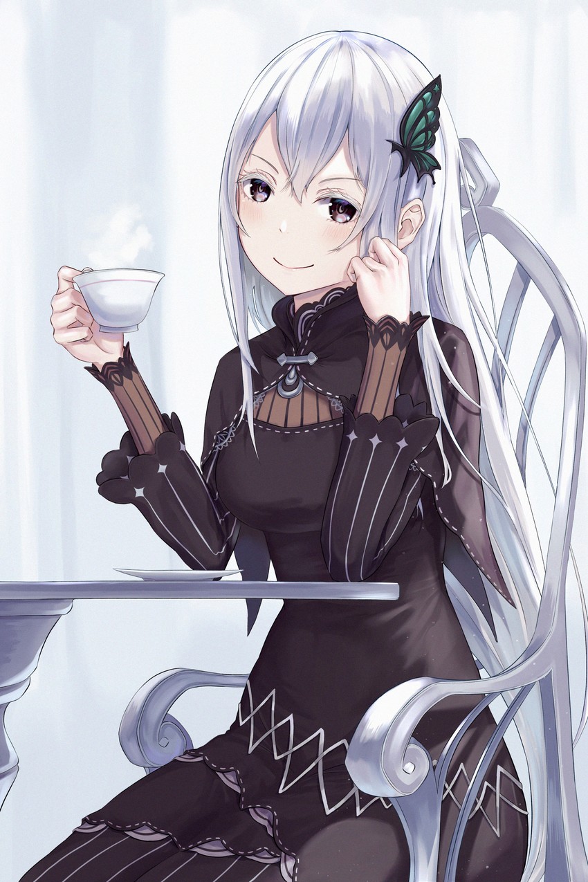 echidna (re:zero kara hajimeru isekai seikatsu) drawn by tooku0