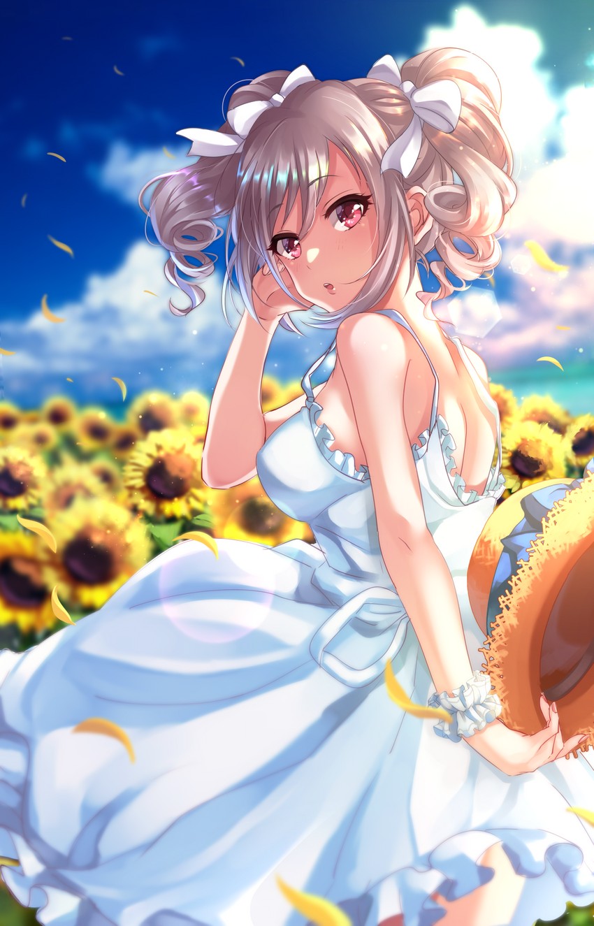 kanzaki ranko (idolmaster and 1 more) drawn by shashaki